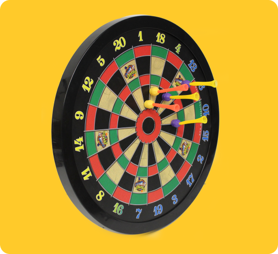 Dart board game picture